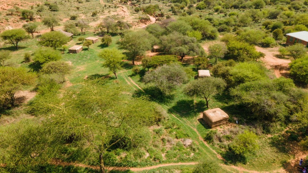 Twala Women Drone view Manyatta Twala Women Drone view Manyatta